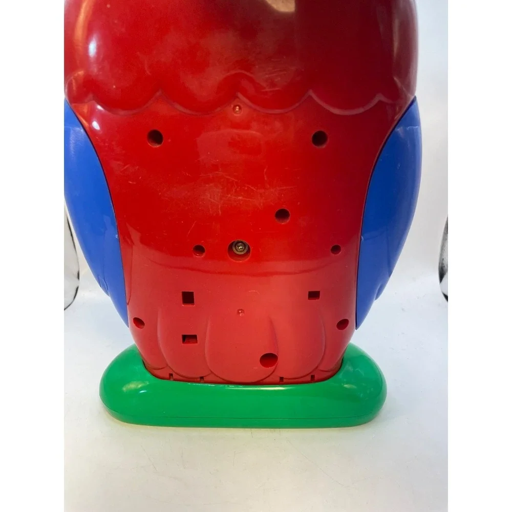 VTG Tomy '90 Owl Clock Kid's Educational Toy Learning to Tell Time WORKS Video